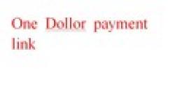 Cheap one dollor payment link for special order